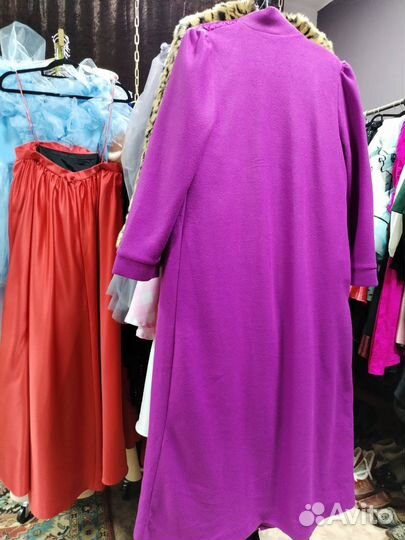 Пальто флисовое