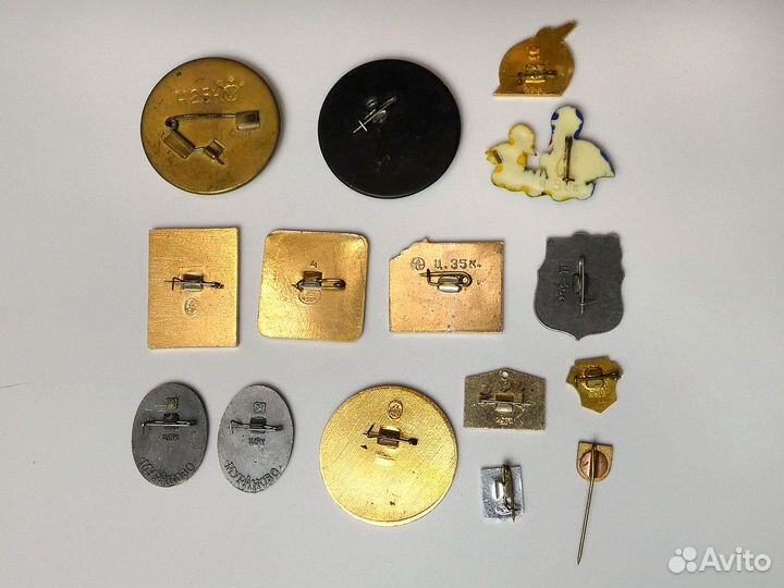 Значки СССР Детские Редкие Знаки отличия Гербы