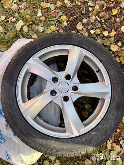 Литье с зимней резиной р17