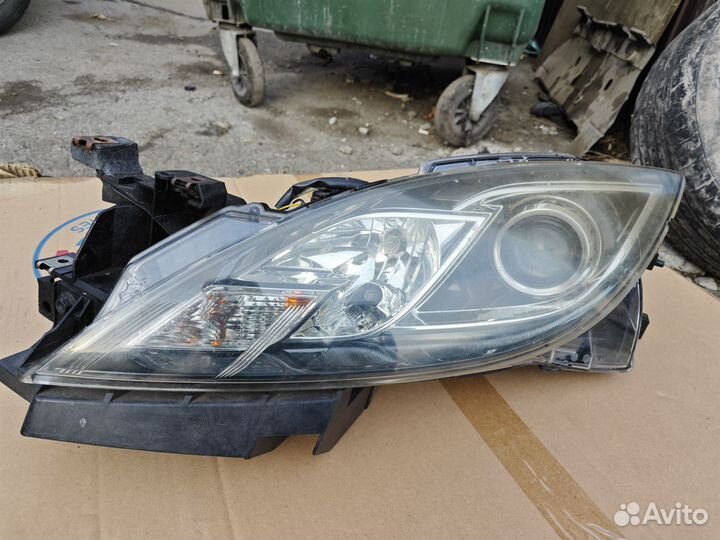 Фара левая Mazda 6 GH галоген 2007-2012