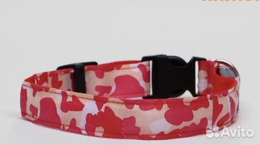 Светящийся ошейник для собак