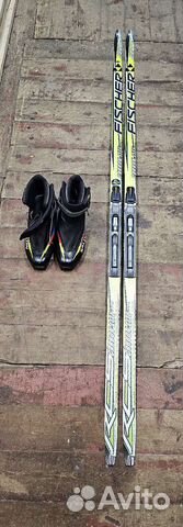 Лыжи беговые Fisher carbonlite skate
