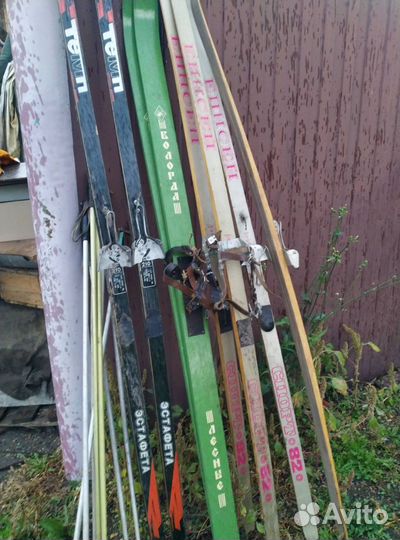 Лыжи беговые СССР