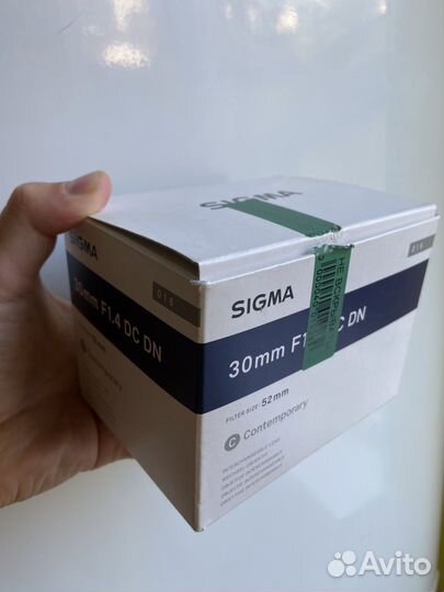 Объектив sigma 30mm f1.4 для Sony