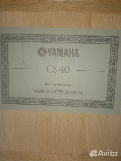 Гитара yamaha c40