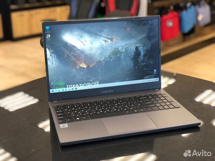 New Ноутбук chuwi 15/Core i5-10Gen/DDR4-8Gb/512Gb