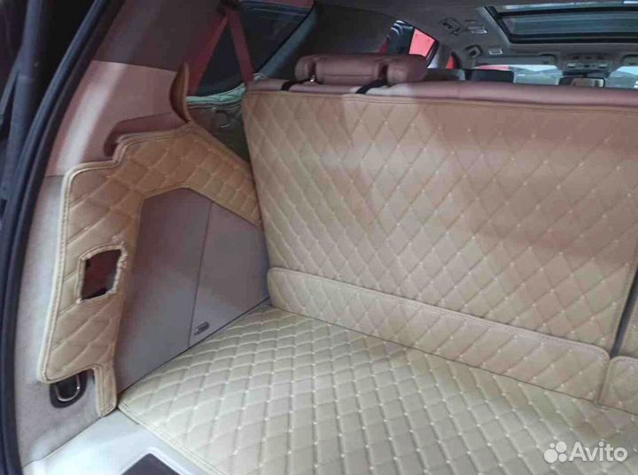 3D коврики в багажник cadillac escalade 2021 5