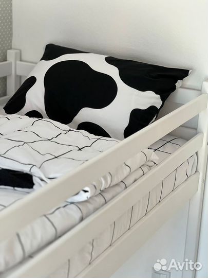 Кровать чердак детская крепче IKEA
