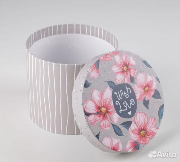 Коробка подарочная круглая