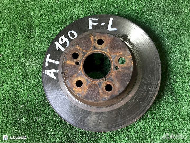 Тормозной диск на toyota carina AT190 4AFE