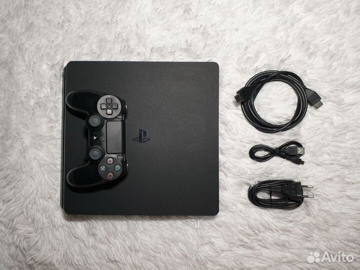 PS4 Slim 1Tb 2208 + GTA 5, GOW Ragnarok. Обмен