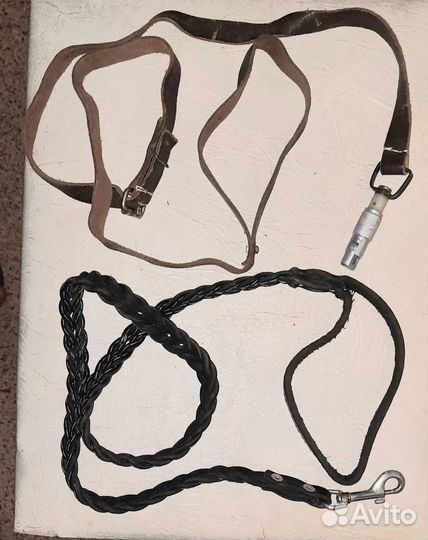 Кожаный ошейник для собак