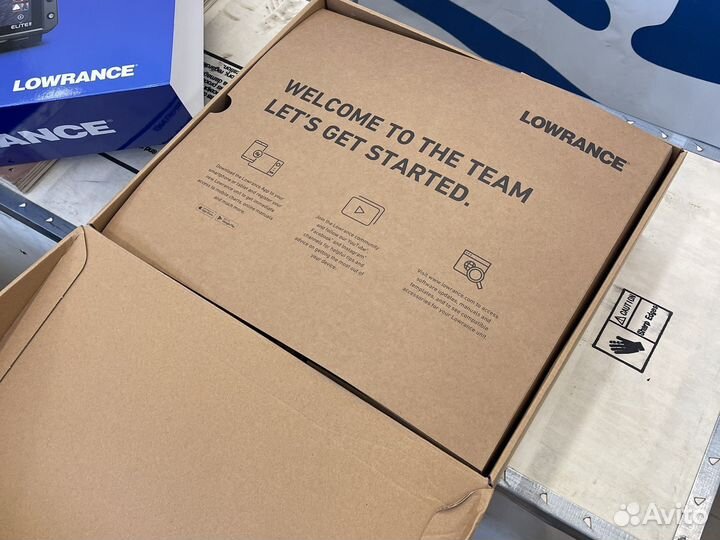 Lowrance Elite 9 FS 3in1 с RUS заводской прошивкой