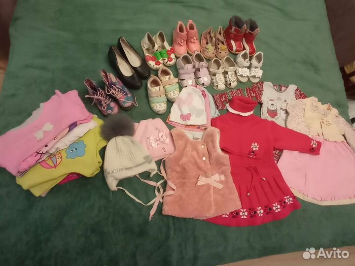 Вещи пакетом на девочку