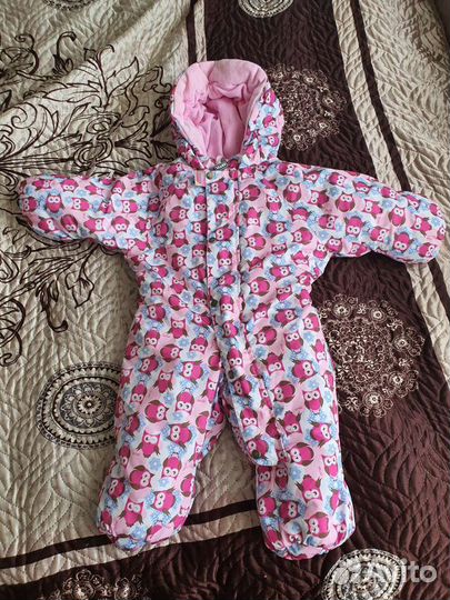 Зимний комбинезон для девочки