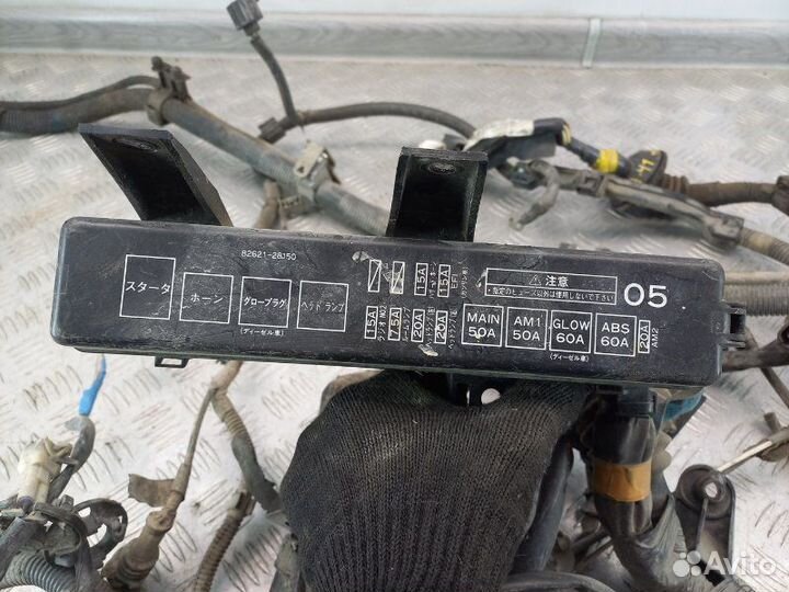 Проводка (коса) подкапотная Toyota Estima Lucida 1