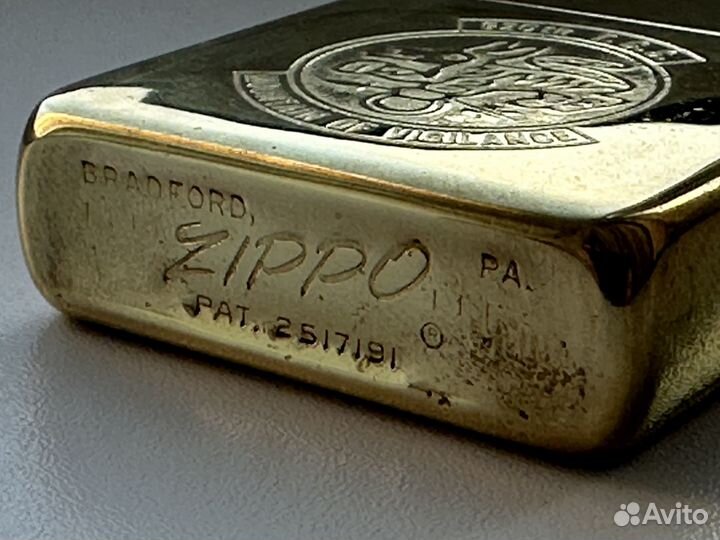 Зажигалка zippo 1967 г. Эпоха Вьетнамской войны