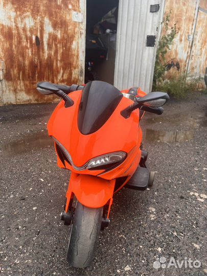 Детский электромотоцикл ducati