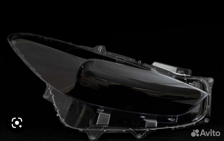 Стекло фар mazda 3 (2016-2019) LED рест