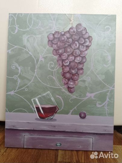 Картина маслом на холсте с подрамником