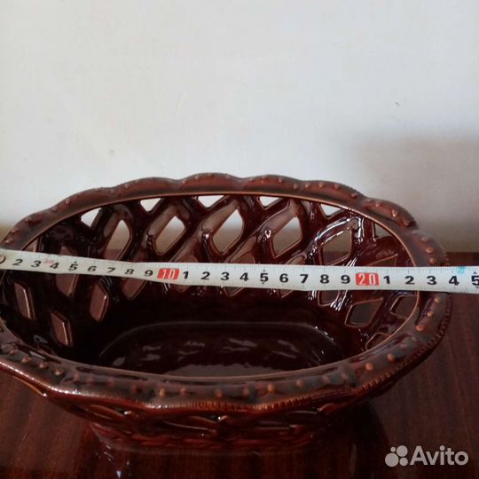 Вазочка керамическая