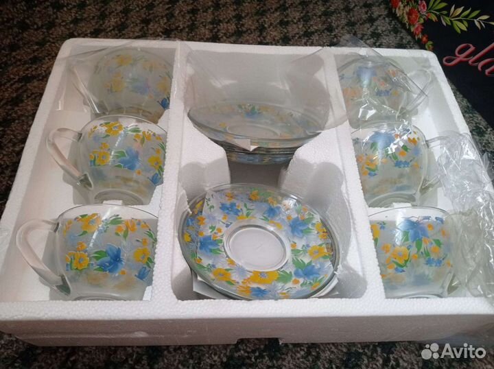 Чайный сервиз новый