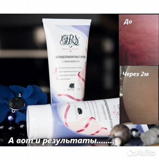 Антицеллюлитный крем c термоэффектом
