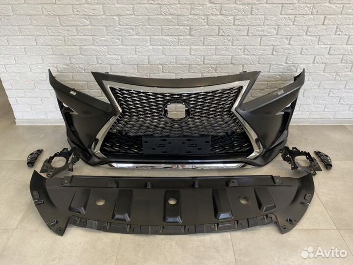 Lexus RX 2009-2014 Бампер передний в 2017+ B8DB3