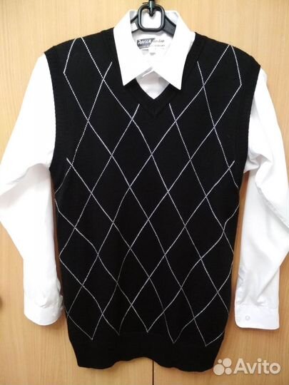 Школьный костюм. Брюки Рубашки Галстуки Жакет