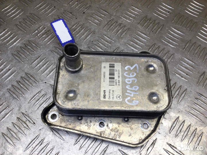 Теплообменник масляного фильтра Mercedes E-klasse