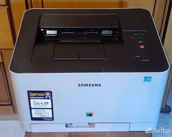 Цветной лазерный принтер Samsung clp-365