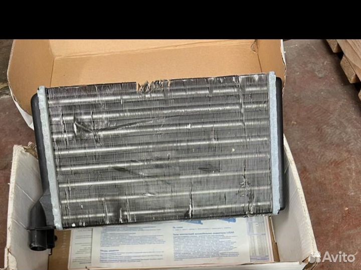 Радиатор печки ваз 2110 старого образца