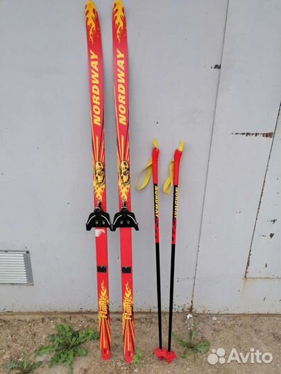 Лыжи беговые Nordway Flame + ботинки