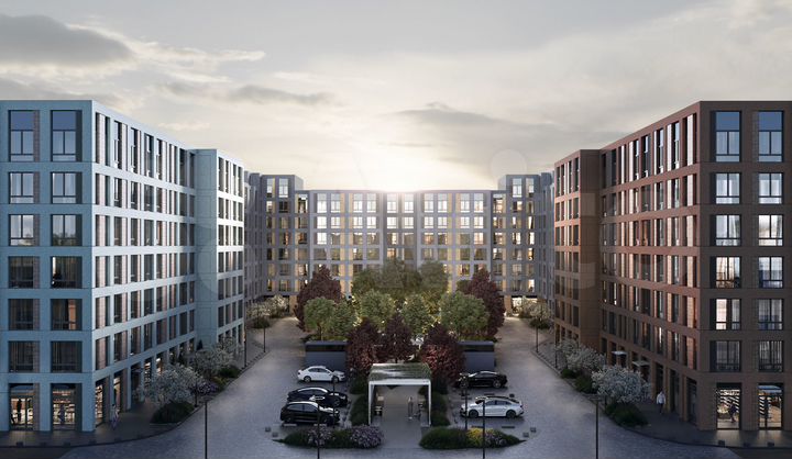 3-к. квартира, 86 м², 2/8 эт.