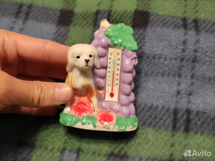Статуэтка с градусником Собака
