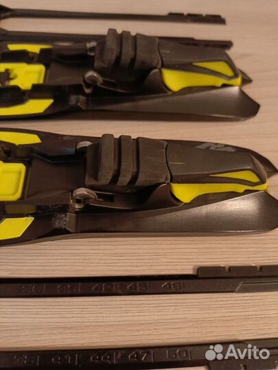 Крепления лыжные Fischer race pro skate IFP, б/у