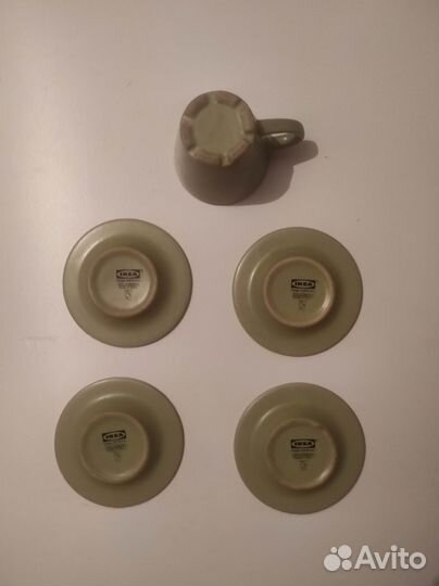Чашка и блюдца IKEA
