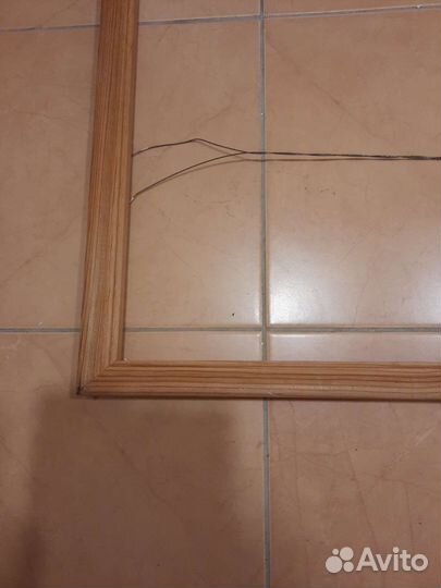 Рамка деревянная 112х65 см