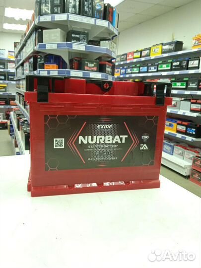 Акб 60ач nurbat (Exide) ваз, Жигули, Нива