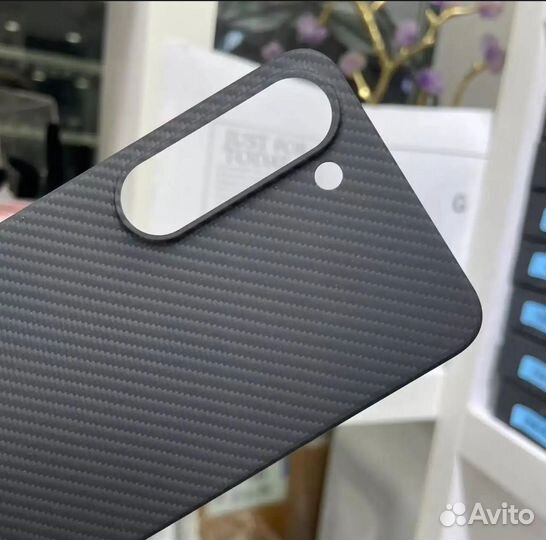 Чехол из углеродного волокна для samsung S23