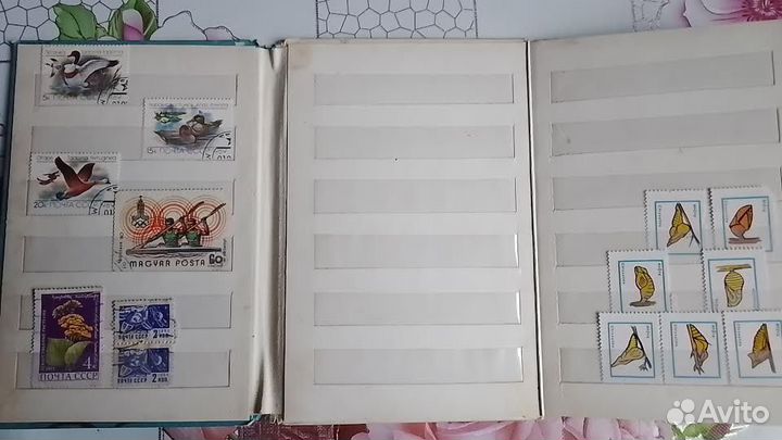 Альбом с почтовыми марками