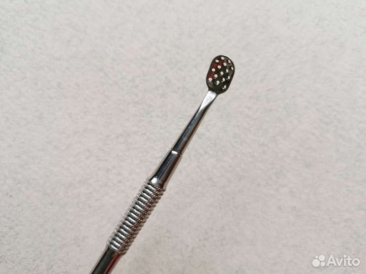 Набор для ухода за кожей: кисть и ложечка