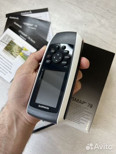 Навигатор Garmin Gpsmap 78 (с картами)