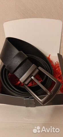 Ремень мужской кожаный новый. Мужской подарок