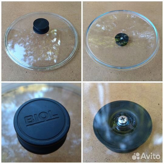 Крышки стеклянные для посуды