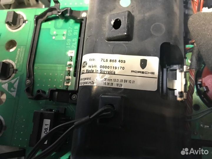 Плафон подсветки салона Porsche