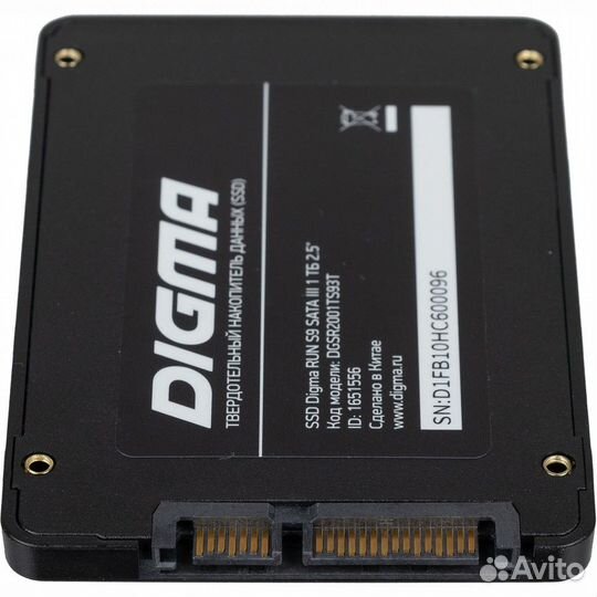 Внутренний жесткий диск Digma Run S9 439211