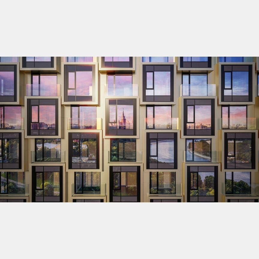 1-к. квартира, 64 м², 30/41 эт.