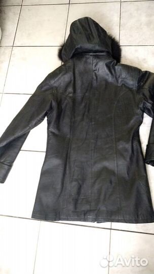 Куртка кожаная женская 44 46 натуральная