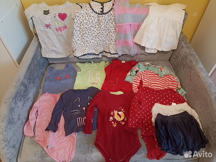 Вещи для девочки 62 - 80